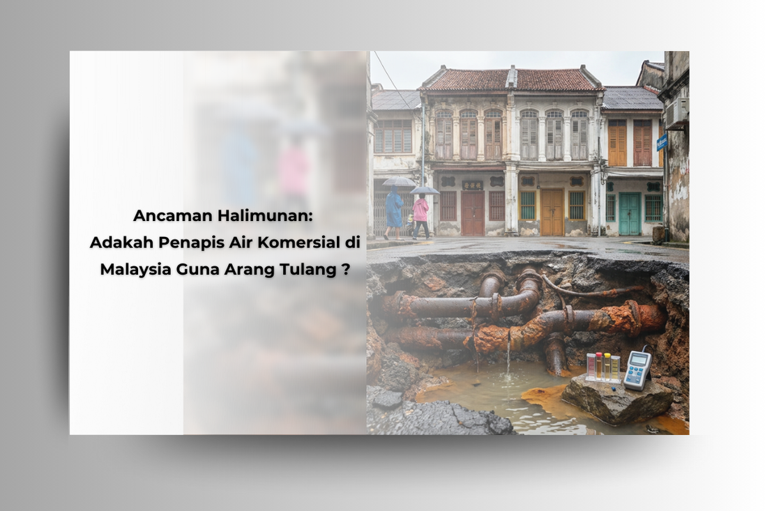 Adakah Penapis Air Komersial di Malaysia Guna Arang Tulang? Integriti Halal F&B di Penang, Melaka, dan KL.