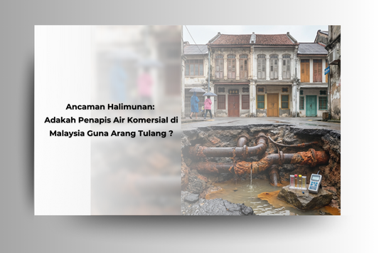Adakah Penapis Air Komersial di Malaysia Guna Arang Tulang? Integriti Halal F&B di Penang, Melaka, dan KL.