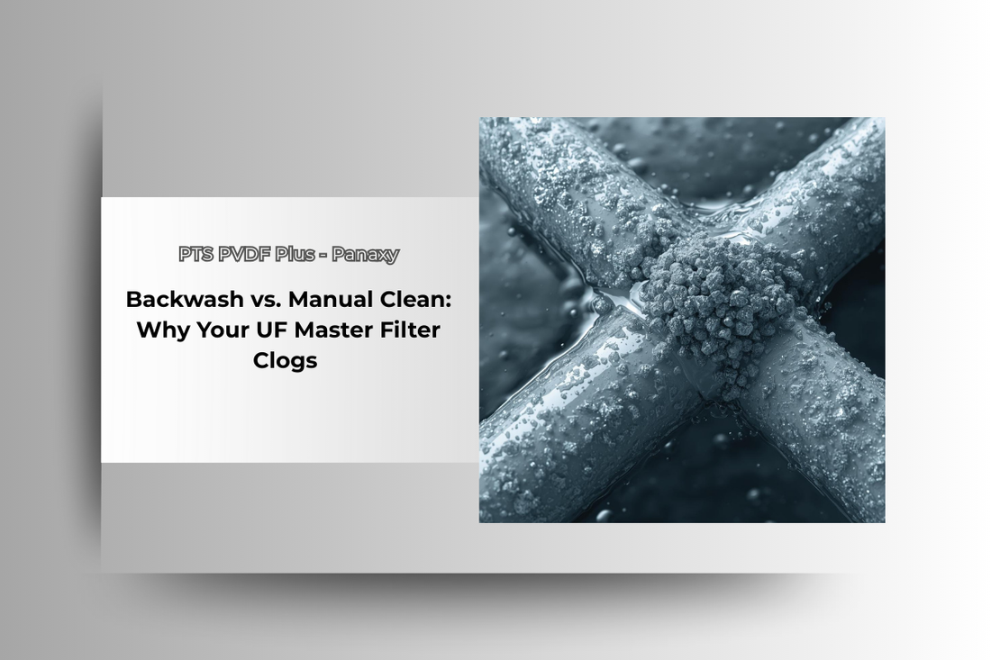 Backwash vs. Manual Clean: Why Your UF Master Filter Clogs | Panaxy Malaysia