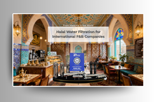 Why International F&B Brands Choose Halal Water Filtration