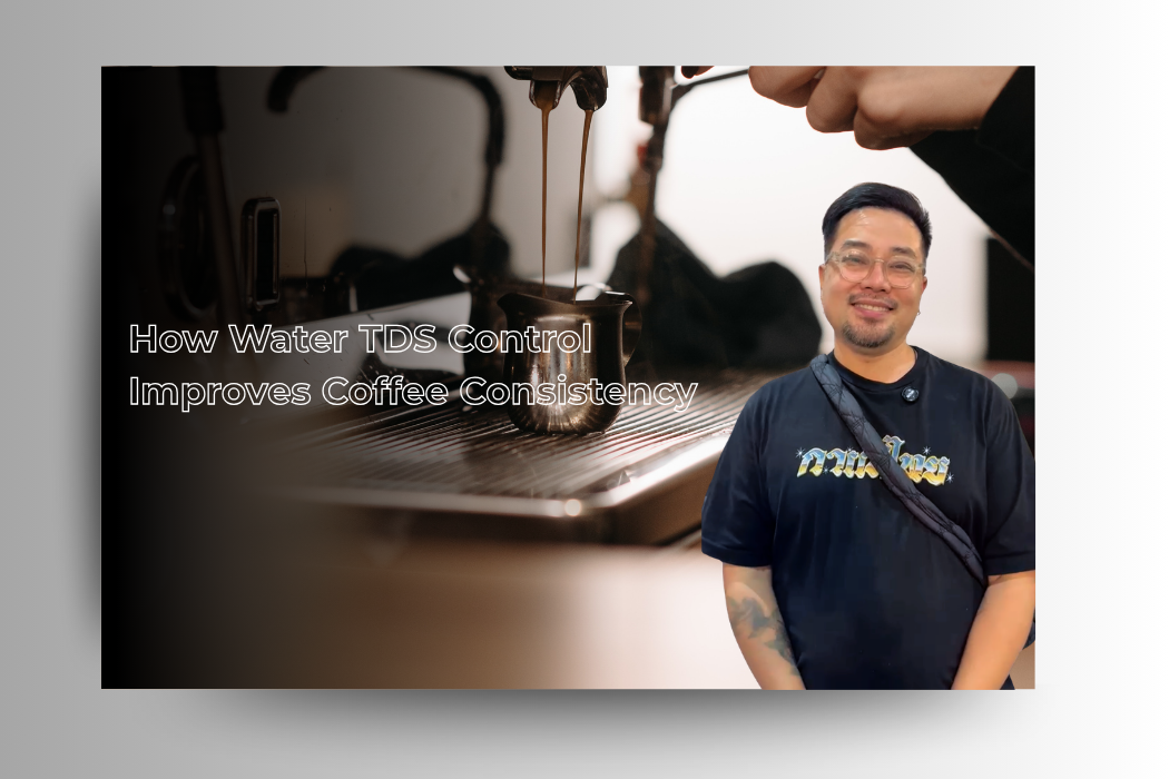 How Water TDS Control Improves Coffee Consistency