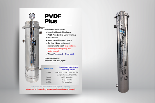 Landed House Outdoor Water Filter Maintenance: 5-Pax Family Plan