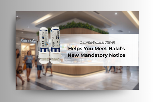How the Panaxy PCT 01 Helps You Meet Halal's New Mandatory Notice