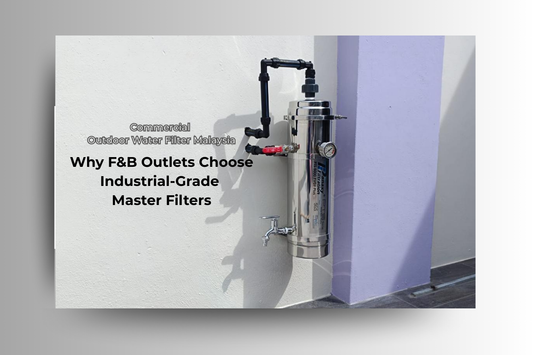 Commercial Outdoor Water Filter Malaysia | Panaxy F&B Master Filter